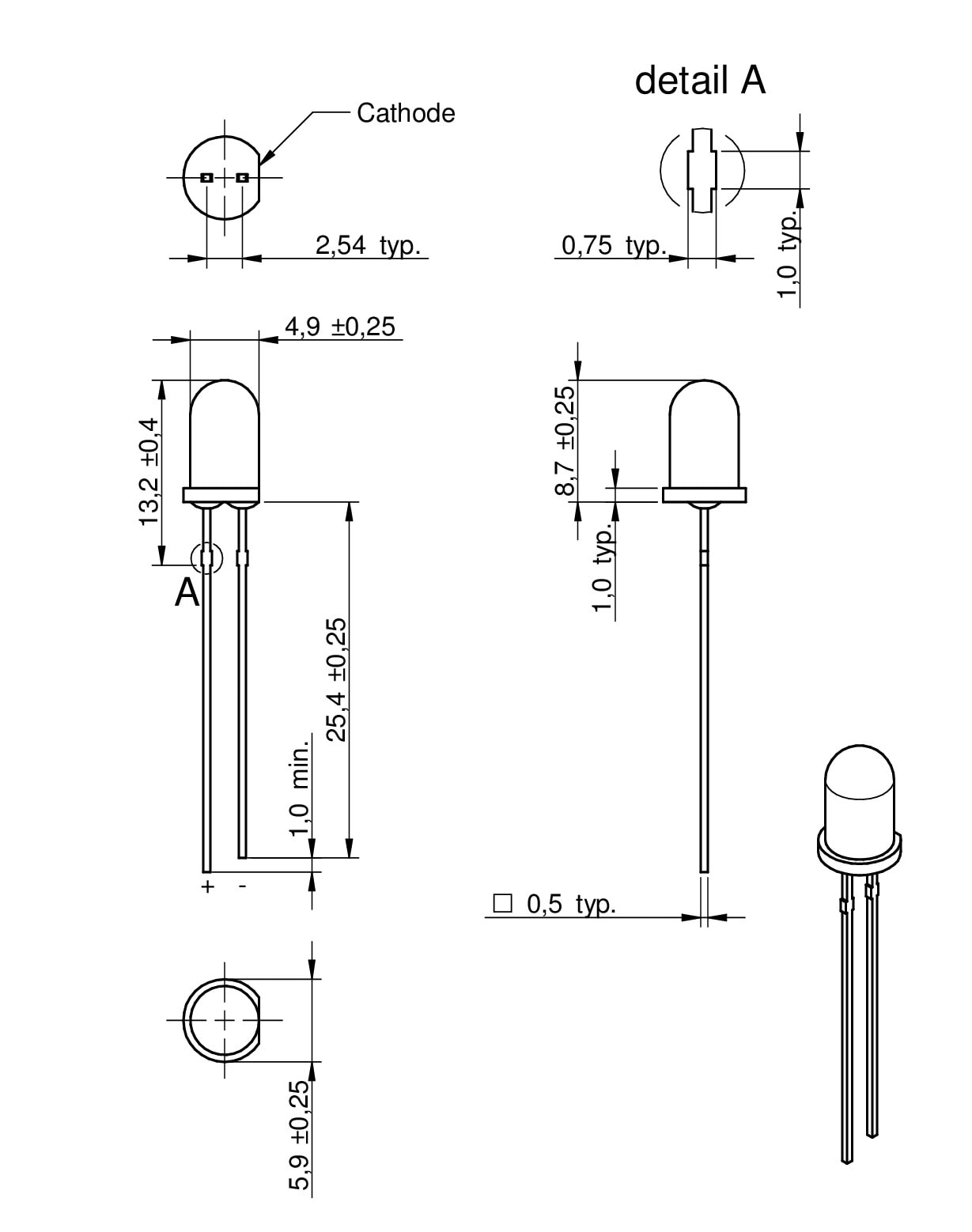 wl-tmrc-tht-mono-color-round-color-optoelectronic-components-w-rth